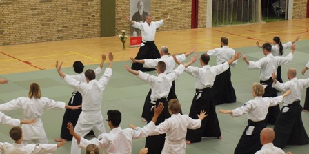 Aikido stage onder leiding van Alain Peyrache Shihan gehad in Nederland