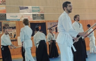 Photos aïkido dojo 68 de Burnhaupt en Alsace stage avec shihan Alain Peyrache